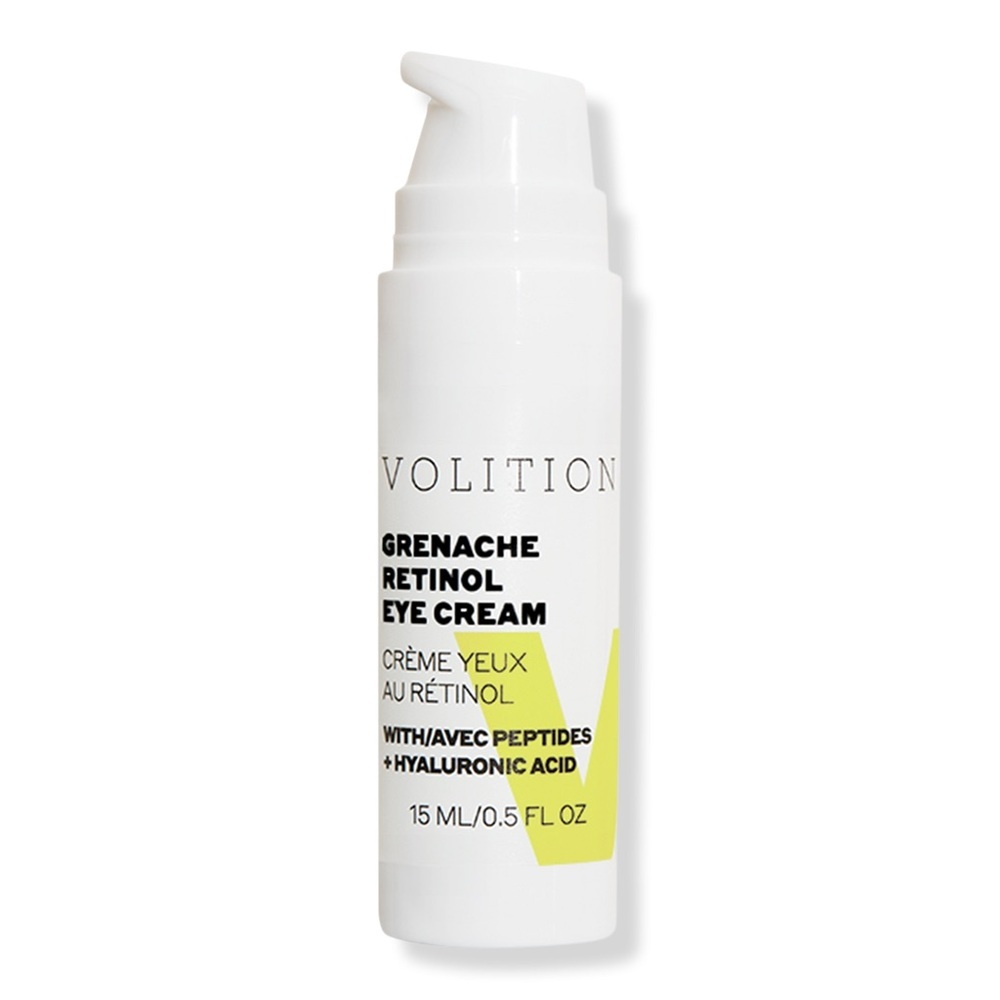 VOLITION Grenache Retinol Eye Cream with Peptides + Hyaluronic Acid | NEW |